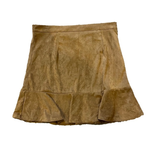 Hayden Los Angeles Suede-like mini skirt Large - Picture 2 of 4